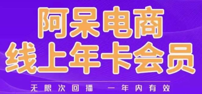 阿呆电商线上年会员，阿呆电商干货分享 (更新中)网赚课程-副业赚钱-互联网创业-手机赚钱-挂机躺赚-宅商社副业--精品课程-知识付费-源码分享宅商社副业